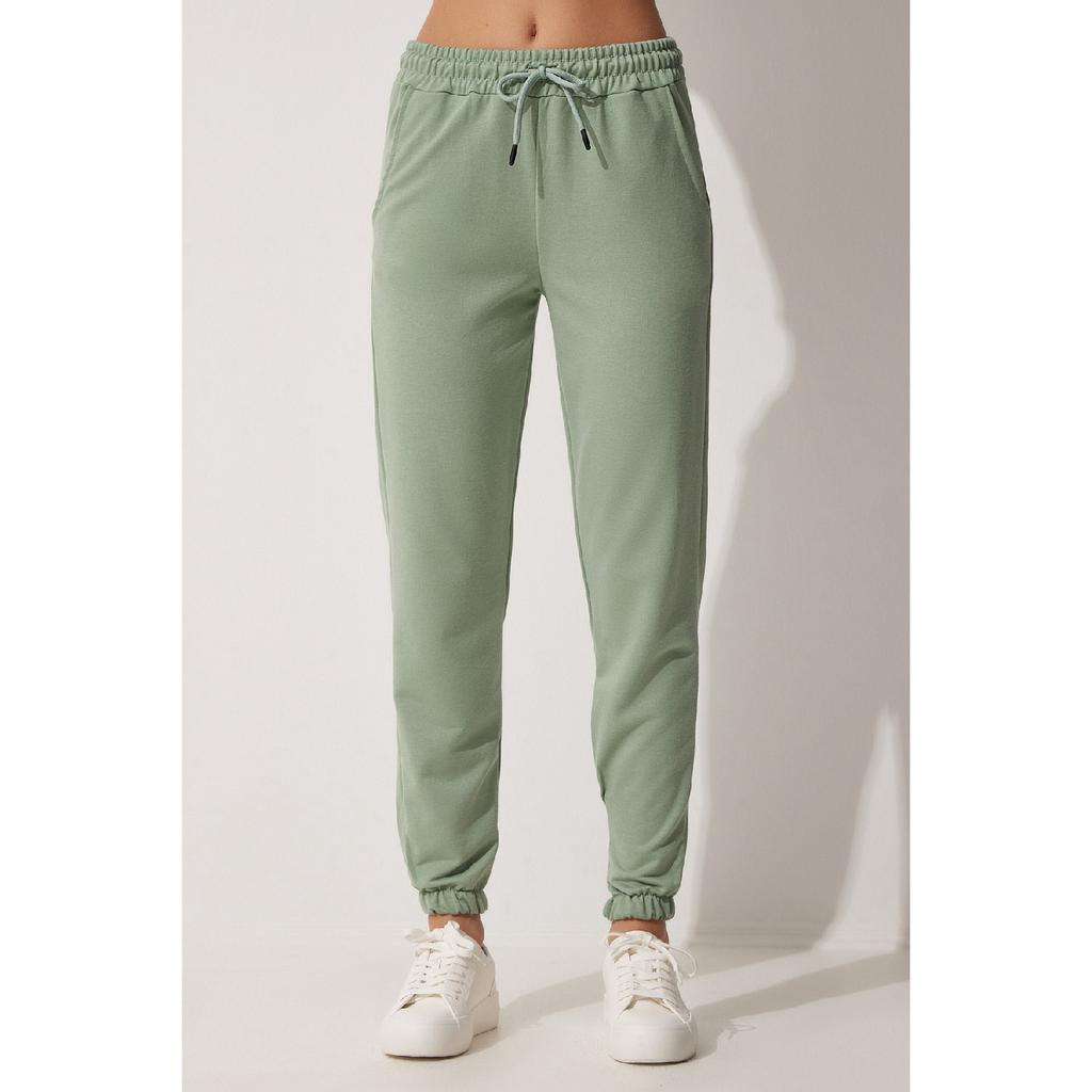 Women's Gray Pocket Sweatpants Cr00327