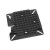 HDRIG Multi-Hole VESA Mounting Cheese Plate for 75-100mm Monitors