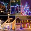 7M/12M/22M/32M LED Solar Lamp Garden Decoration Fairy Garland String Lights Outdoor Waterproof Rope Strip Light Christmas Garland Party Decor