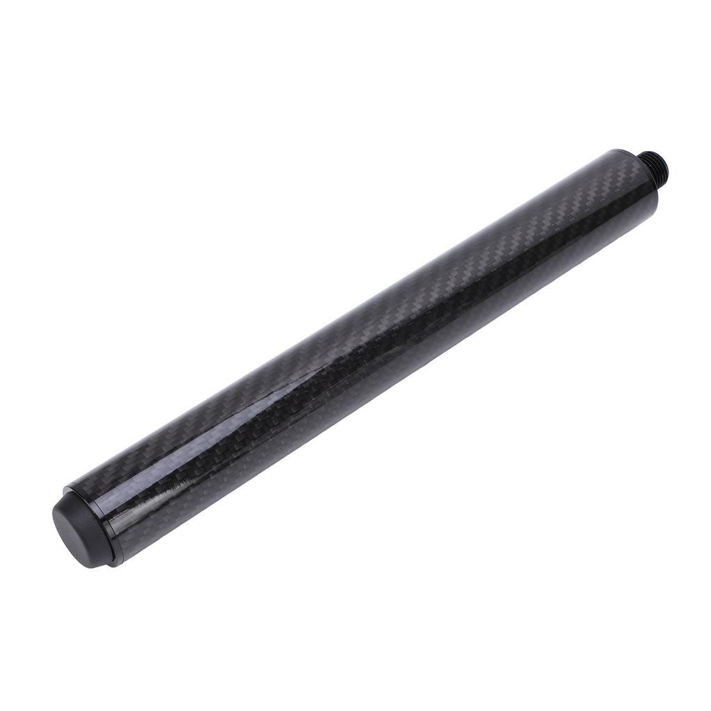 Pool Cue Extension 10 Inch Carbon Fiber Billiard Pool Cue Extender with Bumper for Predator Cues
