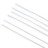 6 шт. прозрачный акриловый круглый стержень диаметром 2 мм, длиной 8 дюймов, аксессуары для декора своими руками, поделки своими руками