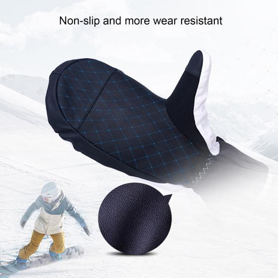 Водонепроницаемые лыжные перчатки для мужчин и женщин, зимние варежки для лыж с сенсорным экраном и регулируемым ремешком на запястье для холодной погоды, катания на лыжах, пешего туризма, велоспорта