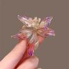 Exquisite Romantic Iris Flower Brooch Trendy Accessories Brooches Jewelry For Men Women