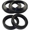 33x46x11 для KAWASAKI мотоцикла передняя вилка демпфер масляный пыльник KX65 2000-2009 2011-2013 мотоцикл (цвет : Уплотнение от масла и пыли)