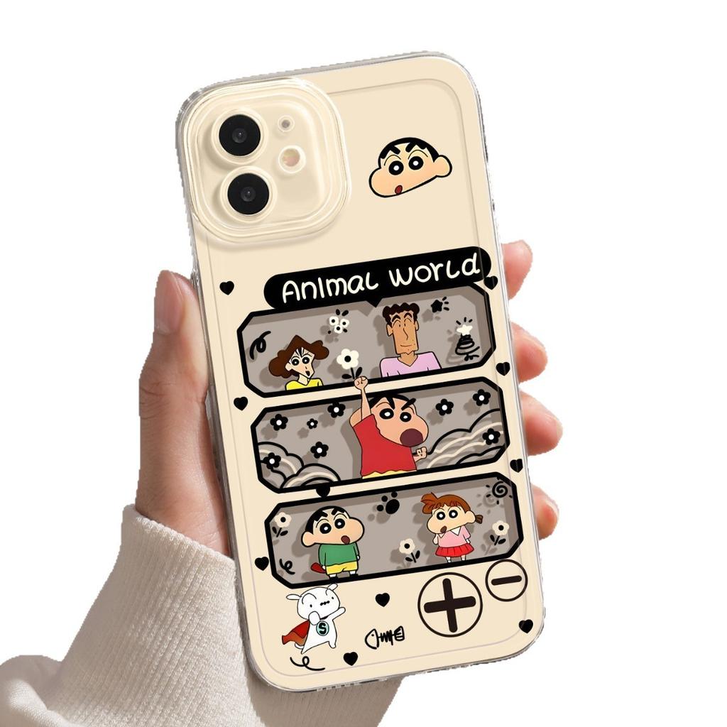 Bier Xinzai подходит для чехла для мобильного телефона Apple 17 iphone16promax мультяшный 15plus14 всесторонний противоударный 13.