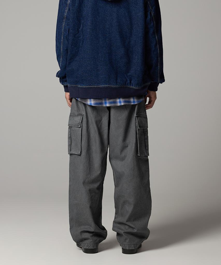 Dickies Брюки-карго из стираного холста с уткой, цвет угольный