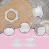 with Tray Circle Cake Pop Mold Set Double Slot Lollipop Molds Creative Round Cookie Cutters  Party