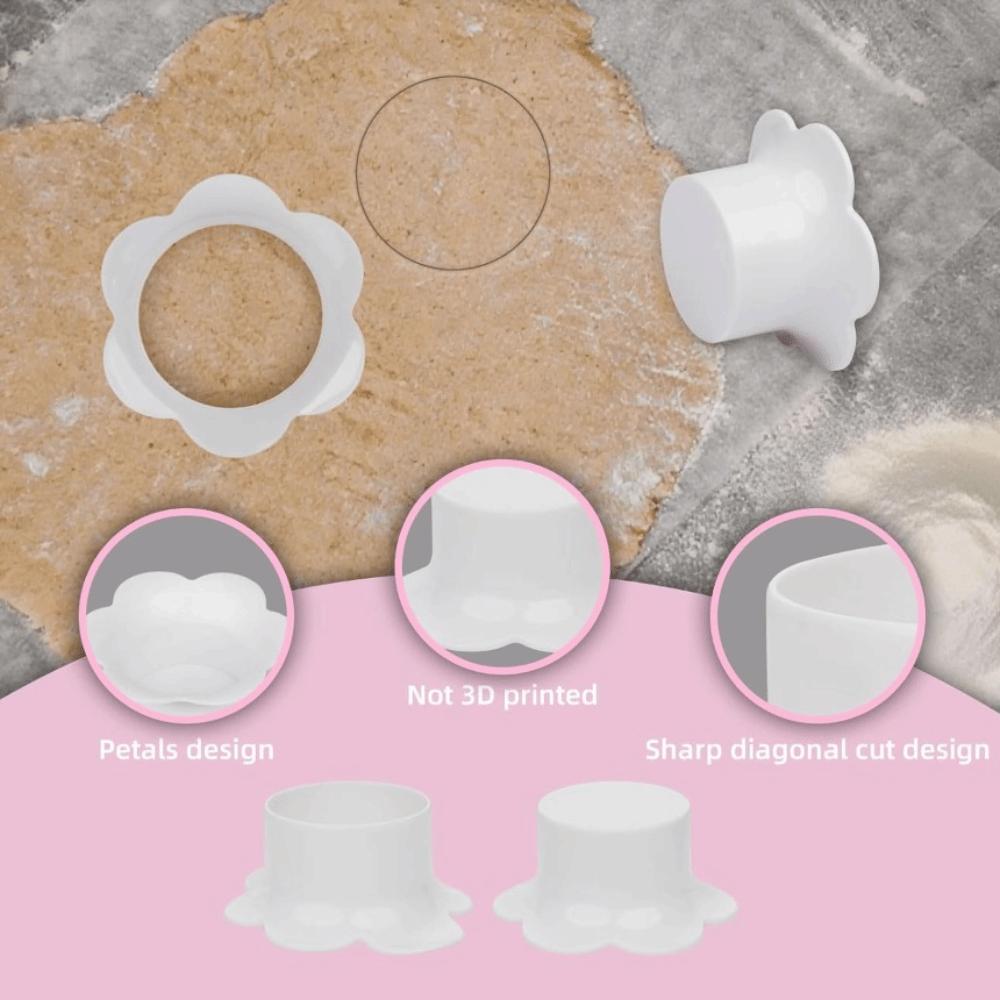 with Tray Circle Cake Pop Mold Set Double Slot Lollipop Molds Creative Round Cookie Cutters Party