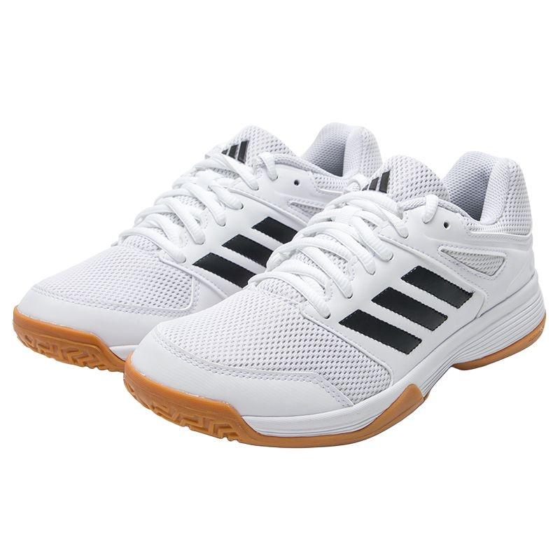 Adidas Speedcourt Slip Resistant Abrasion Resistant Low top Training Shoes Unisex White Black IH3159