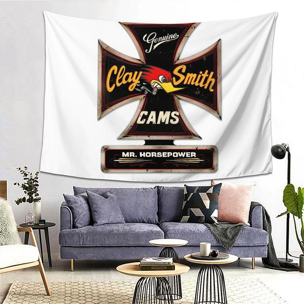 Made In The USA Street MrHorsepower Clay Smith Cams Tapestry Decor Art Aesthetic Tapestries Home Wall Cloth Wall Hanging
