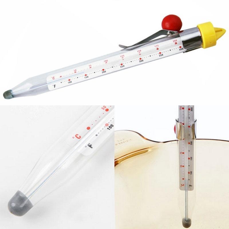 Не содержащий ртути пищевой термометр для измерения температуры на кухне для приготовления джема, сахарных конфет