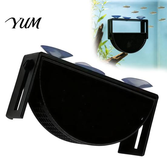 Hang on Back Filter Accessory Aquarium Baffle with Suction Cups, Water Flow Controller, Fish Tank Hang-on Aquatic Plant Protection Accessory, Reducer