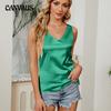 Summer Women's Sleeveless Camisole V-Neck Loose Vest Tank Top