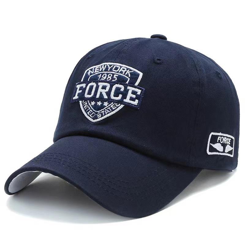 Hat Men'S Summer Shade Baseball Cap Embroidery Spring And Autumn Youth Sunscreen Soft Top Hat Casual Versatile Cap Women