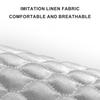 Подушка для обеденного стула U-образной формы, подушки для кухонных стульев, нескользящий дизайн со съемным чехлом для стирки в машине, аксессуары