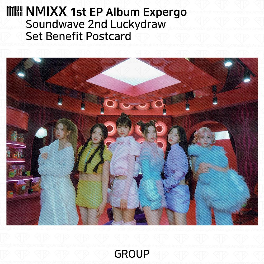 NMIXX 1-й EP-альбом Expergo Lucky Draw Фотокартка Открытка Soundwave Ktown4U KPOP