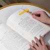 3 шт., умная закладка, силиконовый книжный маркер, яркий цвет, легкий портативный аксессуар для книги, зажим для трекера страниц