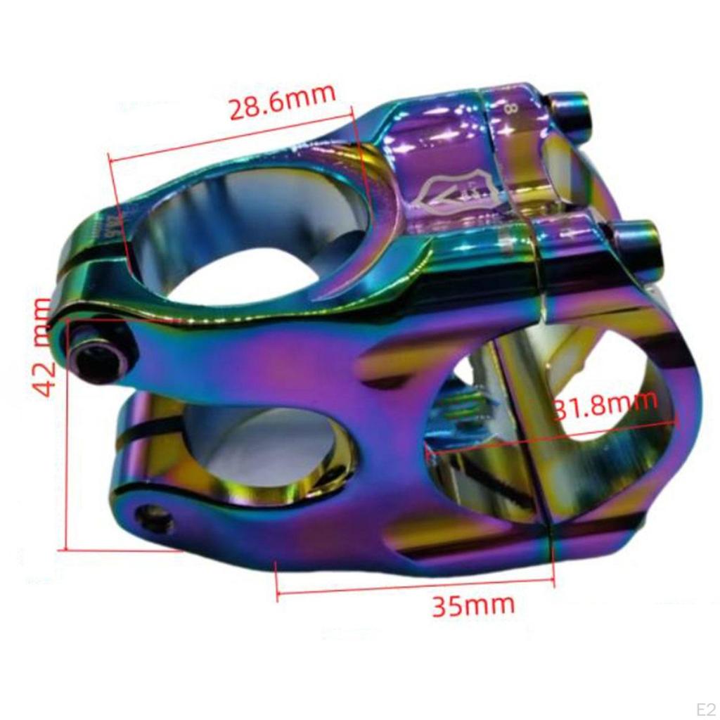 Mountain Bike Stem Replace Repair Hardware Aluminum Alloy Handlebar Diameter 31.8mm Bicycle for