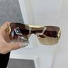 Повседневные квадратные солнцезащитные очки Женские Мужские Градиентные солнцезащитные очки Женские Мужские Дизайнерский бренд Прекрасные для путешествий на открытом воздухе