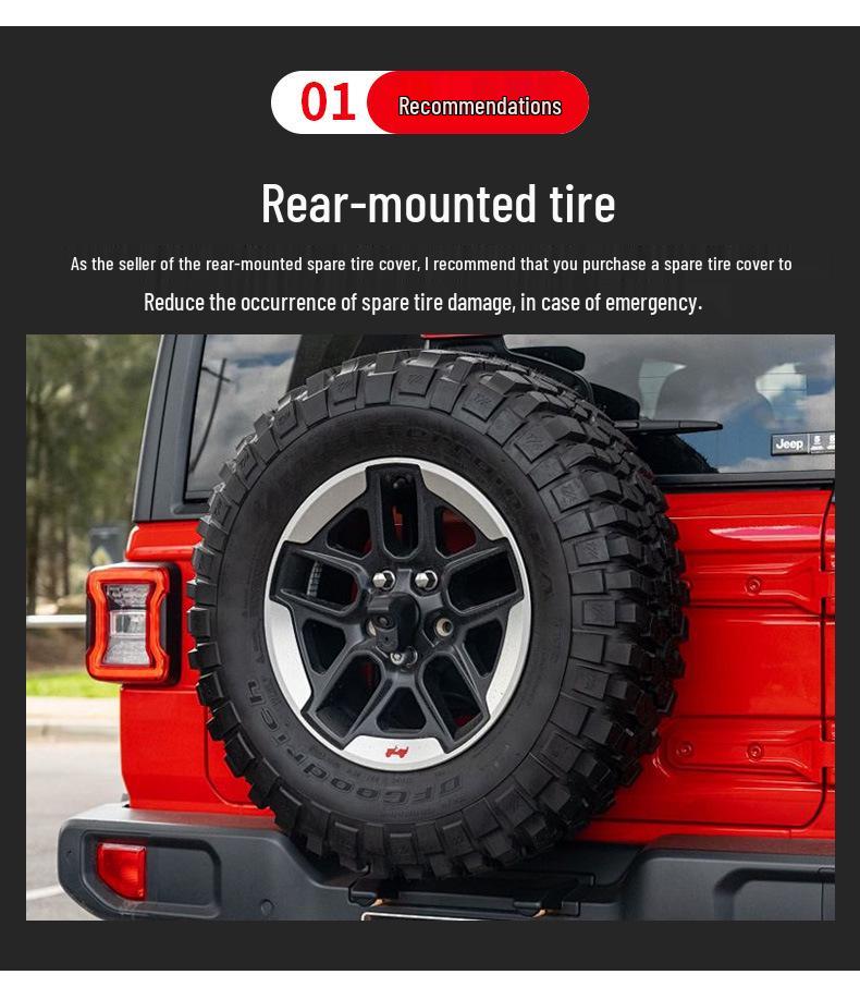 Чехол для запасного колеса для V73 Prado Pajero MI-1 Внедорожник