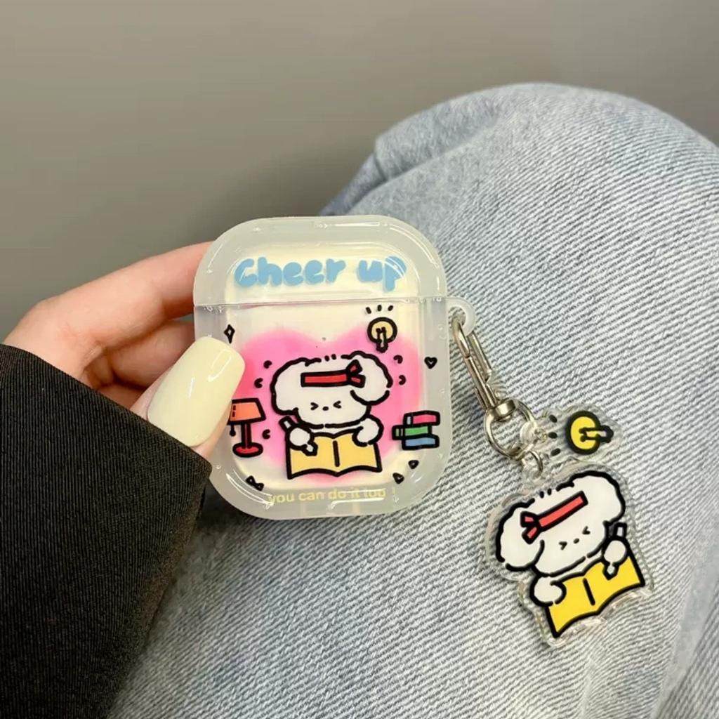 Puppy model for Apple AirPods 1 /1 photo frame wireless bluetooth headset protective case pro1 generation protective case