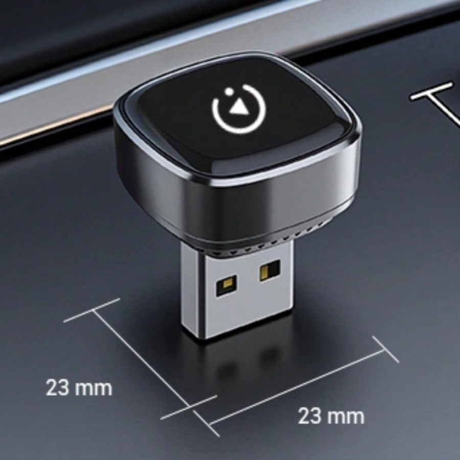 2-in-1 Wireless CarPlay & Android Auto Adapter, Wired to Wireless Dongle, Plug & Play, 15s Fast Connection, Auto Reconnect, for Factory Wired CarPlay