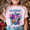 Подростковая футболка Huntrix Мира Руми Зои K-pop Охотник на демонов Футболка на день рождения Сезон возвращения в школу Детский подарок на день рождения Летний топ