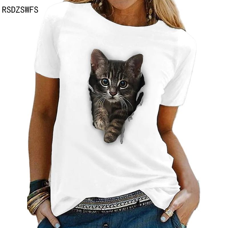 Женский топ Йоркширский терьер с 3D принтом собаки, повседневная летняя рубашка с короткими рукавами для мужчин и женщин, модная повседневная футболка с круглым вырезом