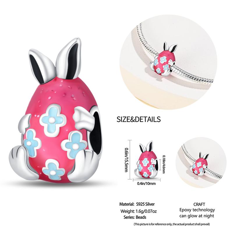 New Copper Bow Star Love Pink Series Charm Beads Suitable For 3Mm Original Bracelet Diy Fashion Jewelry Gift