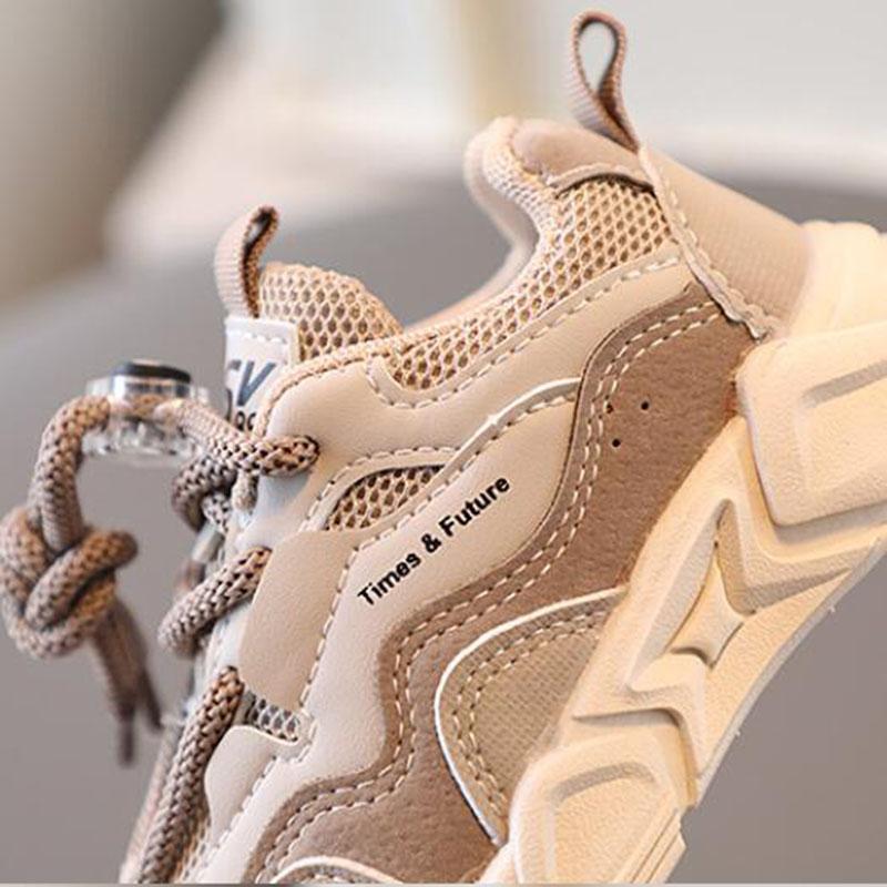 Kids Sport Shoes Fashion Mesh Breathable Boys Sneakers Spring Autumn Children Girls Outdoor Running Shoes