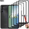 Full Tempered Glass for Samsung Galaxy A05s, Protective Glass Set-4