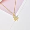 Street Auction Of The Same Diamond-Encrusted Unicorn Necklace Trendy Simple Women'S Collarbone Chain