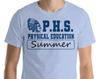 Летняя футболка P.H.S по физкультуре - Унисекс