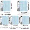 Чехол Для iPad 5 6 7 8 9 10 11 Air 11 13 дюймов /Mini 6-го 7-го поколения /Pro 11 12.9 (3-е/4-е/5-е/6-е поколение), Складной кристально прозрачный чехол 3+ года