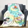 1Pc Powerpuff Girls Adventure Blanket For Couch Bed Plush Cozy Fuzzy Blanket Super Soft Warm Blankets For Fall And Winter 0918297