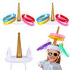 Unicorn Inflatable Ring Toss Game Toys Kids Birthday Party Favors Gifts Hawaiian Summer Beach Pool Party Decoration Supplies