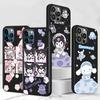 Чехол Cinnamoroll My Melody для Apple iPhone 13 14 Plus 11 12 Mini 15 Pro Max 7 8 SE 2020 X XS XR Силиконовый Мягкий Чехол для Телефона