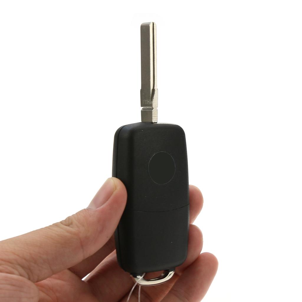 2 кнопки дистанционного складного ключа автомобиля оболочки для MK4 Bora Golf 4 5 6 Passat Bora Touran