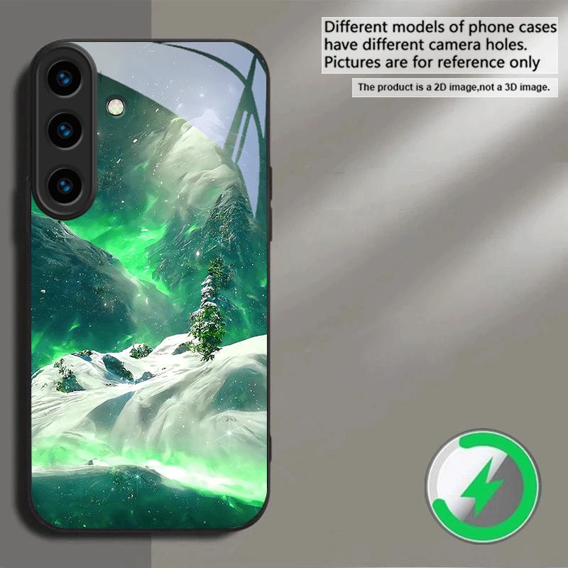 Туманность глубокого ночного неба, подходящая для Samsung Galaxy S26 S20 FE S21 S22+ S22 S23 Plus S24 Ultra S25 Edge 24 26 Стеклянный чехол для телефона