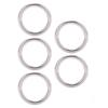 5 шт. Круглые O-кольца из нержавеющей стали 304, бесшовные, многоцелевые, сварочные металлические O-кольца для морского оборудования, лодок, йоги