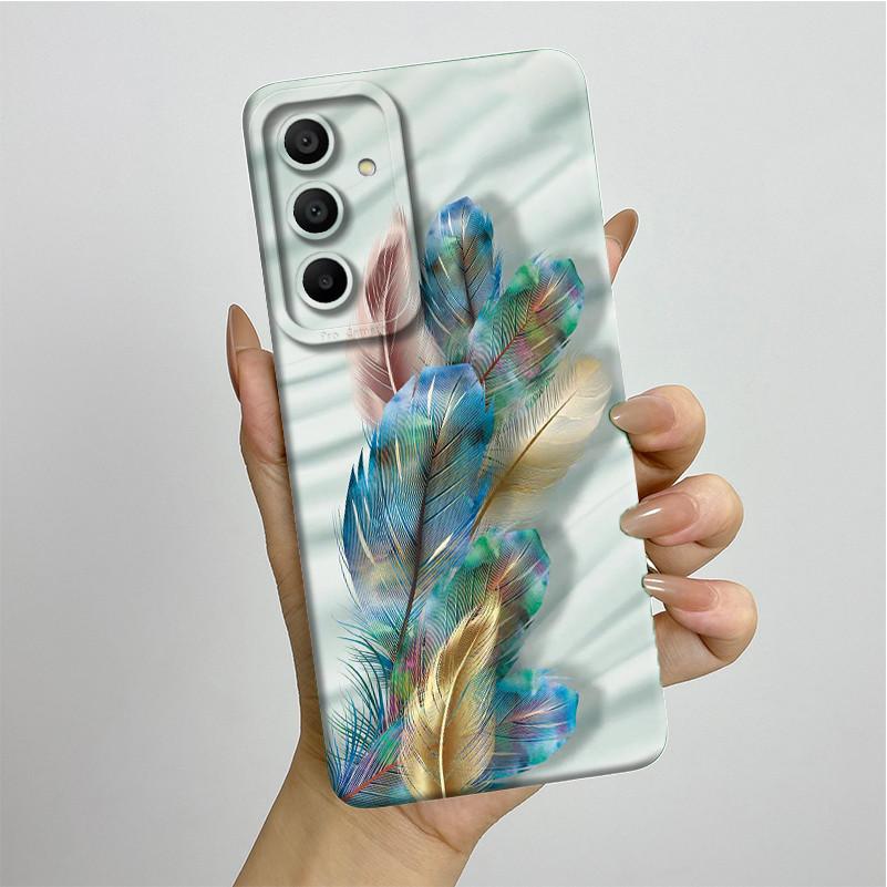 Sweet Soft Phone Case for Samsung Galaxy A15 A155 A156 4G 5G Fashion Cool Painted Cases Protection Back Cover Accessories Casing
