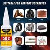 LOOIFL 502 Super Glue Quickdrying Strong Cyanoacrylate Glue is used for diy handicraft repair of metal,wood,leather and ceramics