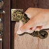 1pc Vintage Octopus Door Handle - Antique Brass Color Door Handle - Decorative Furniture Handle for Garage, Warehouse Door, Fence Door