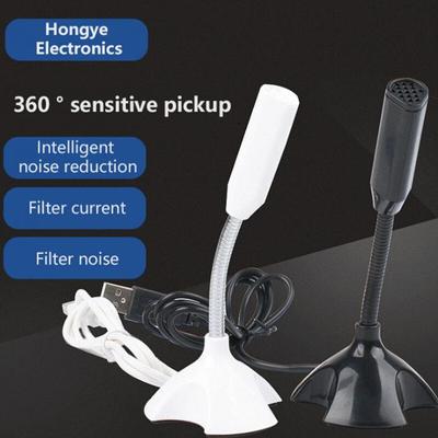 Регулируемый USB-микрофон для ноутбука Mac, настольного ПК, студии звукозаписи, потоковой передачи речи, игрового видео на Youtube, мини-микрофон