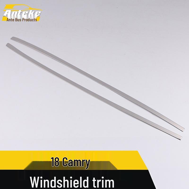 Front Windshield & Body Window Trim for 18 Camry Models: Anti-Scratch Strip