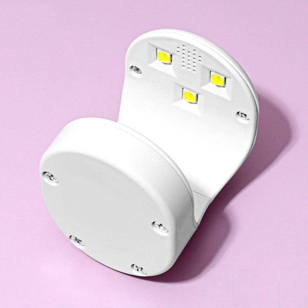 Портативная мини-светодиодная сушилка для ногтей 6 Вт с USB-кабелем, УФ-лампа, машина для дизайна ногтей, инструменты для быстрого отверждения гель-лака для ногтей на один палец