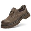 Perforated Breathable Men's Vintage Stream Martin Shoes Outdoor Brand Fashion Big Head Shoes
