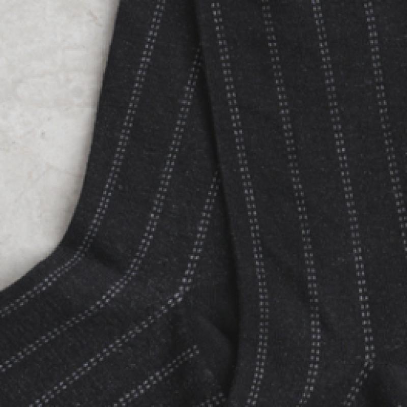 Носки Monfoot с вертикальным узором, черные