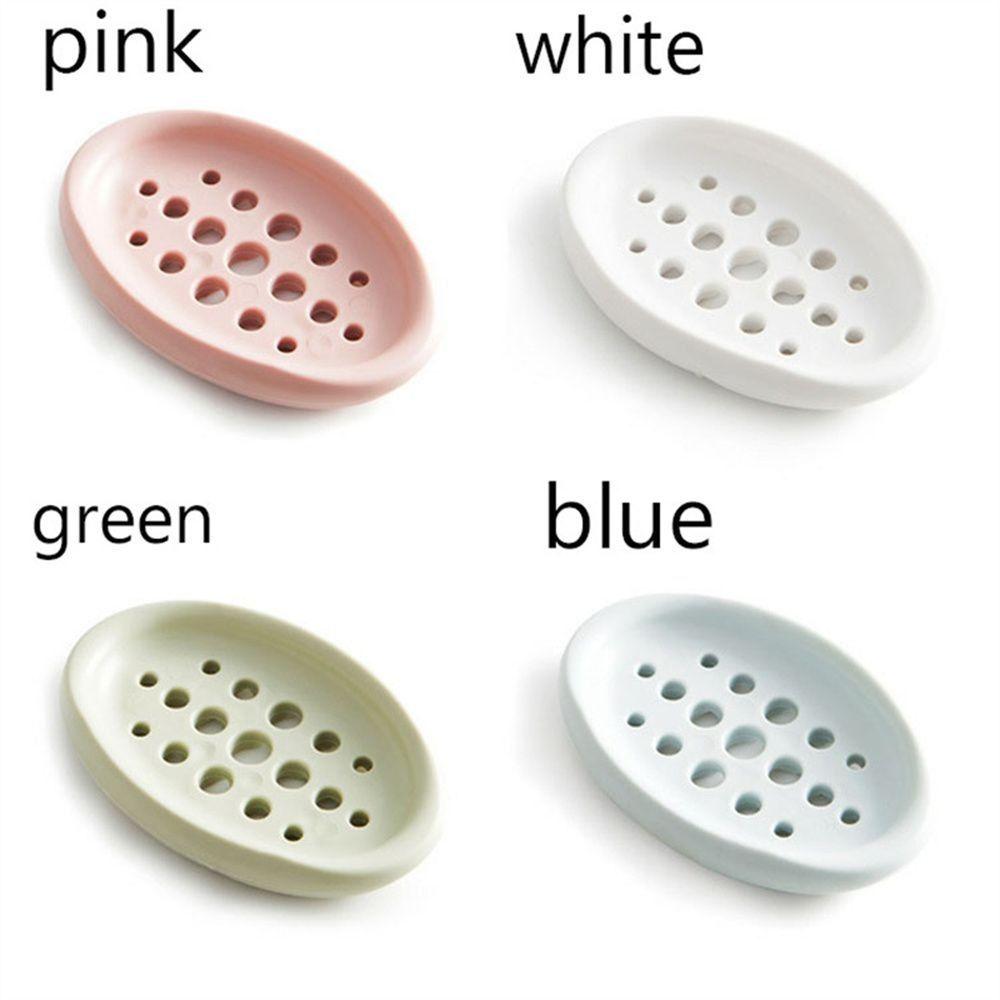 Non-slip Tray Case Soap Rack Soap Holder Storage Box Bathroom Storage Plate Soap Dish
