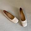 Fashion Women Casual Soft Flat Shoes 2025 Spring And Autumn Breathable Comfotable Shoes Fashion Solid Color Loafers Slip-on Women Shoes